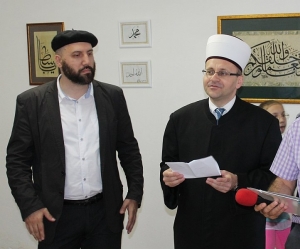 Muftija Dedović svečano otvorio izložbu kaligrafskih radova