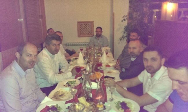 Iftar sa profesorima Karađoz-begove medrese