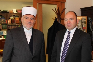 Muftija Smajkić primio u posjetu novog austrijskog ambasadora u BiH