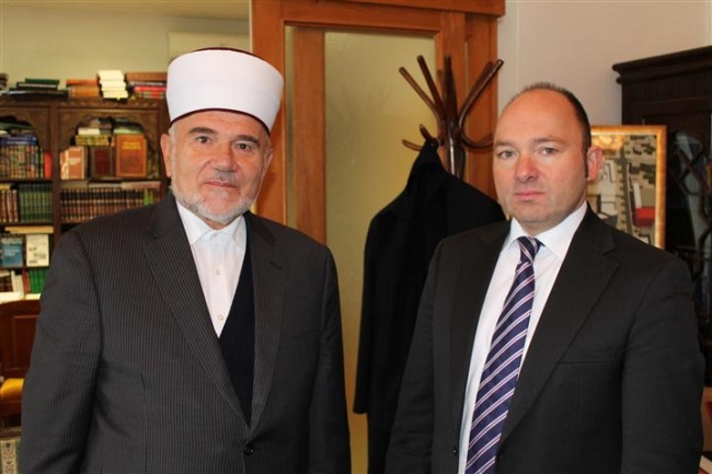 Muftija Smajkić primio u posjetu novog austrijskog ambasadora u BiH