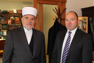 Muftija Smajkić primio u posjetu novog austrijskog ambasadora u BiH
