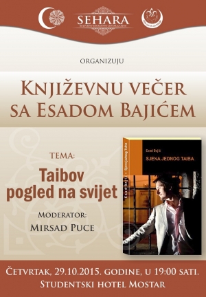 Književna večer sa Esadom Bajićem