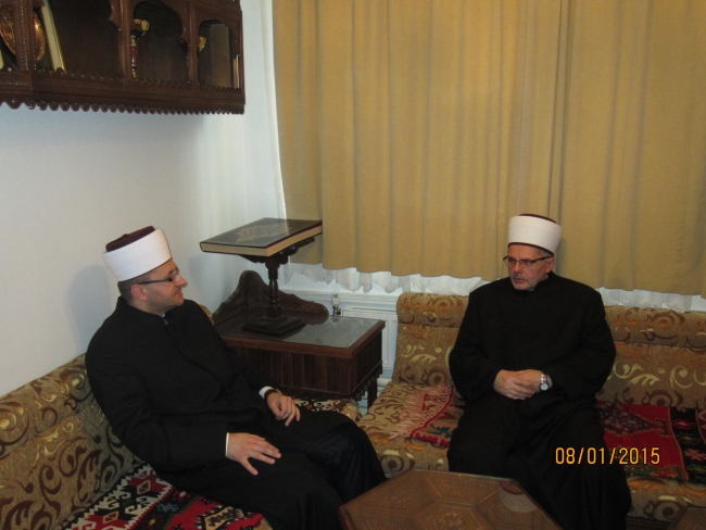 Muftija Dedović posjetio Muftijstvo sarajevsko