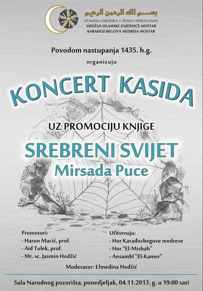 Koncert kasida povodom nastupanja 1435 h.g. 