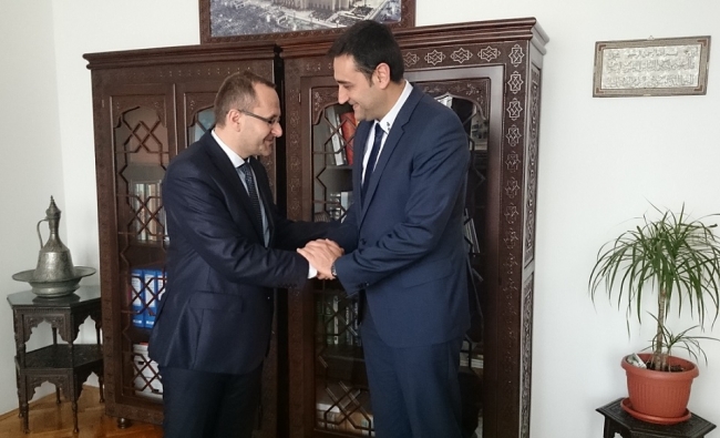 Ministar Hadžović u posjeti Muftijstvu mostarskom