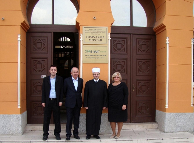 Muftija Dedović posjetio mostarsku Gimnaziju