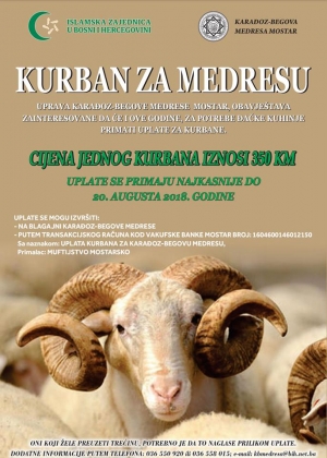 Akcija "Kurban za Karađoz-begovu medresu"