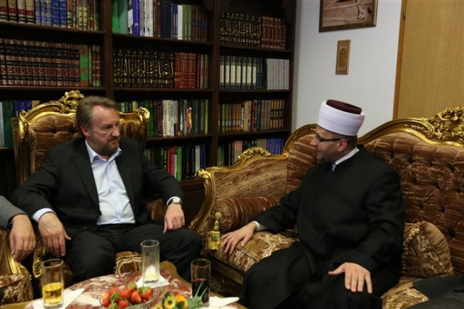 Muftija Dedović susreo se sa predsjedavajućim Predsjedni&scaron;tva BiH Bakirom Izetbegovićem