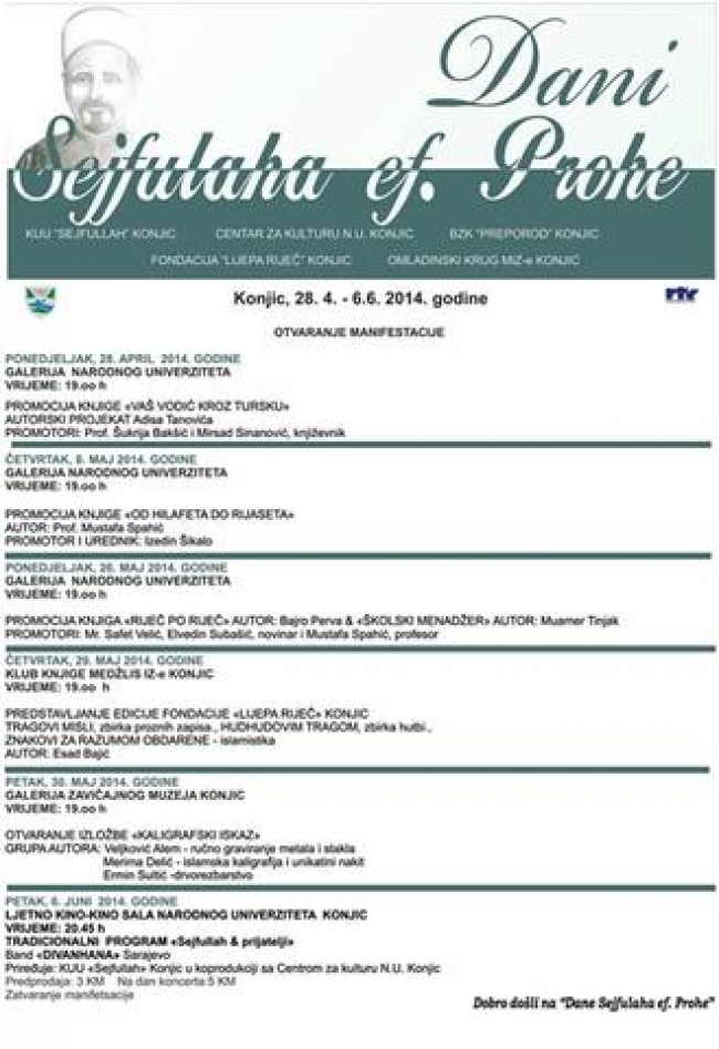 Dani Sejfulaha ef. Prohe