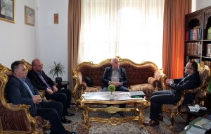 Mu&scaron;ić, &Scaron;pago i Teletović u posjeti Muftijstvu mostarskom