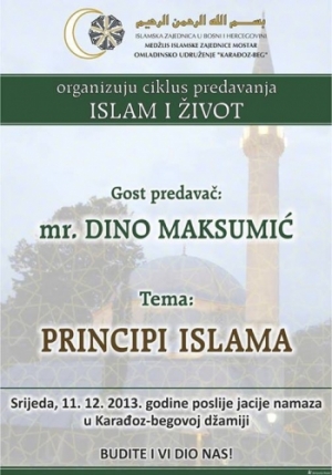 Predavanje na temu: Principi islama