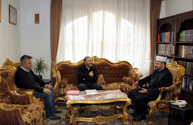 Predstavnici koordinacije temeljnih boračkih organizacija ARBiH u posjeti Muftijstvu