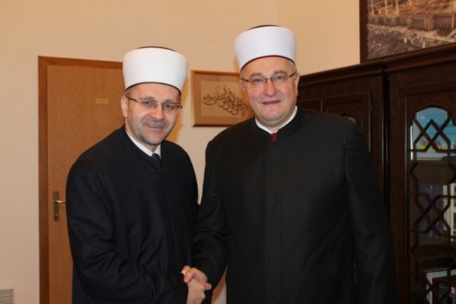 Delegacija Me&scaron;ihata IZ-e u Hrvatskoj u posjeti Muftijstvu mostarskom