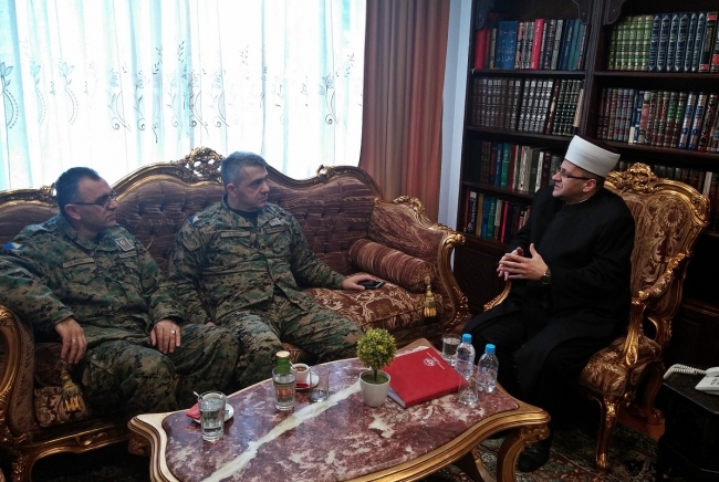 Muftiju posjetio brigadir Senad Memić