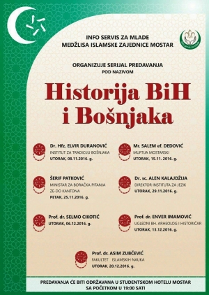 Ciklus predavanja: Historija BiH