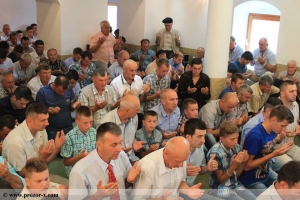 Klanjan bajram-namaz u Prozoru