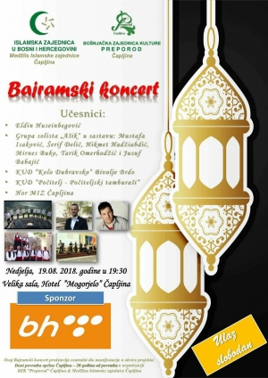 Bajramski koncert u Čapljini