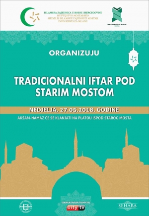 Tradicionalni iftar pod Starim mostom