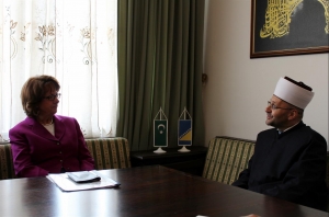 Ambasadorica SAD NJE. E. Maureen Cormack posjetila Muftijstvo mostarsko