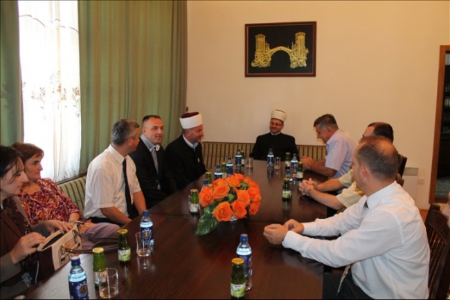 Delegacija Goraždanskog muftijstva u jednodnevnoj posjeti Mostarskom muftijstvu