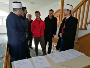 Muftija posjetio biračka mjesta na području medžlisa Mostar, Čapljina i Stolac