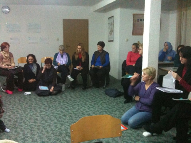 Udruženju žena MIZ Livno na radionici  pozitivne psihologije