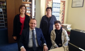 Muftija posjetio biblioteku Univerziteta "Džemal Bijedić"