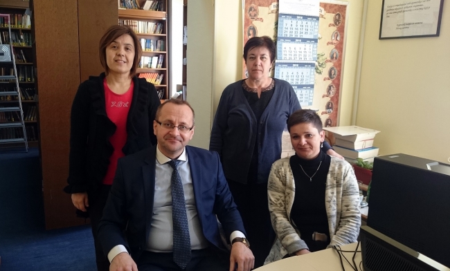Muftija posjetio biblioteku Univerziteta "Džemal Bijedić"