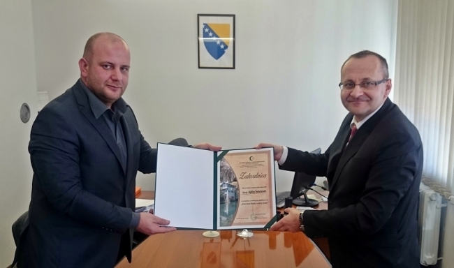 Muftija posjetio Ministarstvo trgovine, turizma i za&scaron;tite okoline HNK