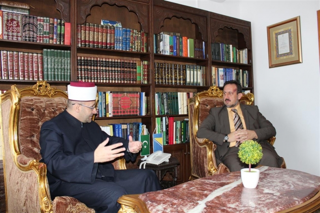 Muftija primio predsjednika Udruženja ilmijje i glavnog imama OS BiH