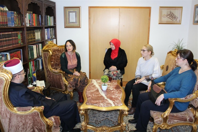 Predstavnice udruženja Novi put u posjeti Muftijstvu mostarskom